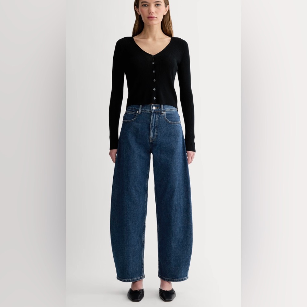 Everlane The High-Way Barrel Leg Jeans